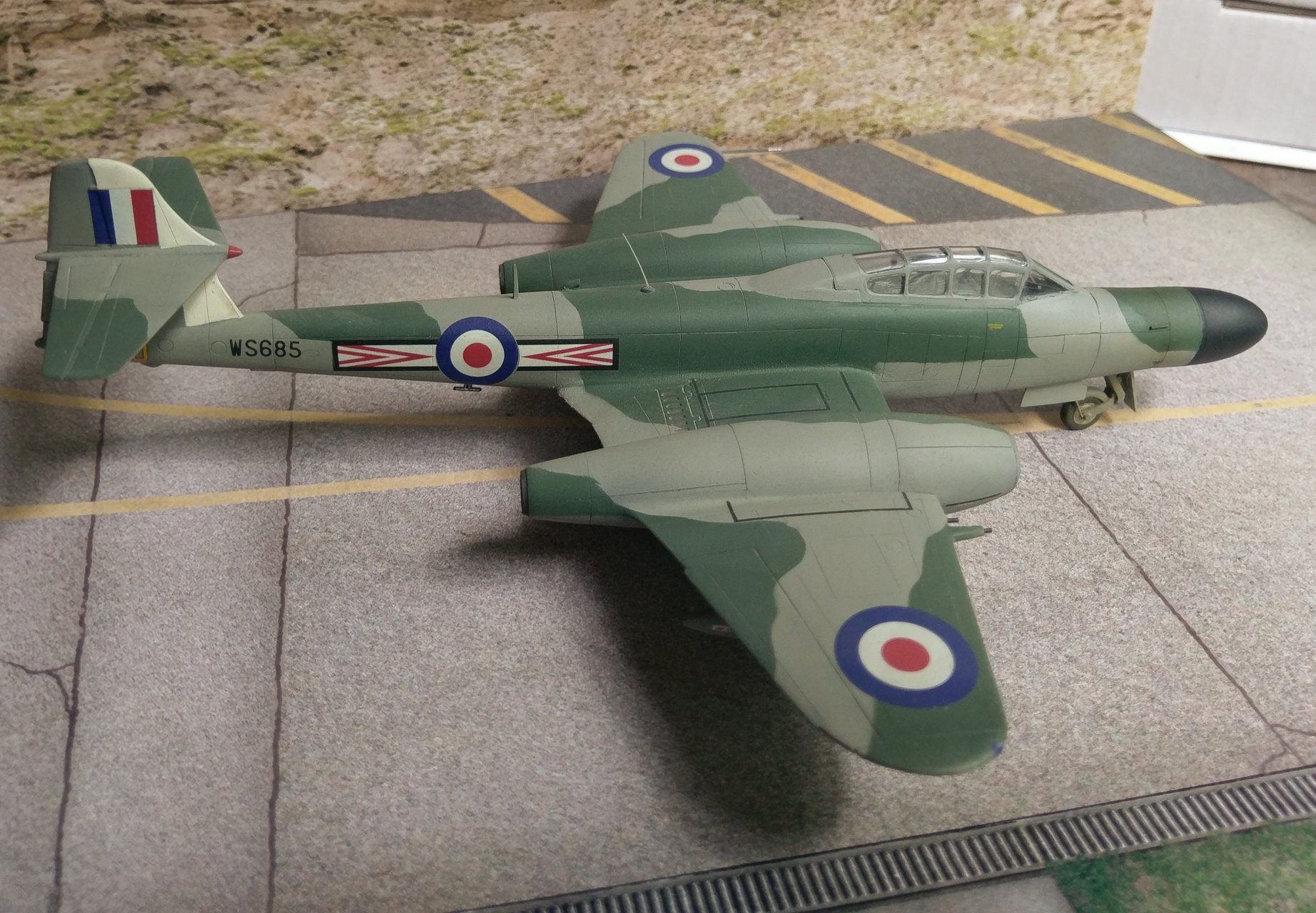 Armstrong Whitworth Meteor Nf Mk Matchbox Ready For