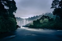 Нощна снимка на водопадът Каландула в Ангола; Коментари:19