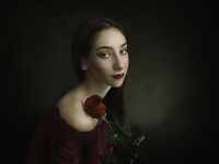Портрет на Симона с роза; Коментари:22