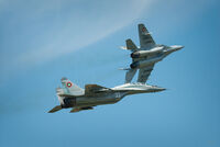 Двойка Български МиГ-29УБ; Коментари:2