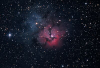 Trifid nebula; comments:9