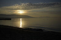 Залез в Еретрия, остров Евия, Гърция; comments:7