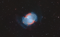 M27 - Мъглявината "Гира" / Dumbbell Nebula; Коментари:7