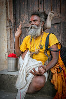 Sadhu, Pashupatinath Temple, Kathmandu, Nepal; Коментари:9