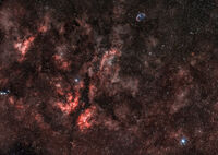 IC 1318 - Мъглявината Gamma Cygni; comments:1