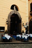 Restaurant staff prepare for a dinner; comments:1