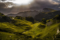 Light before the rain in Rila Mountain; comments:9