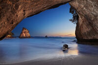 Cathedral Cove, New Zealand; comments:7