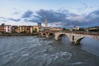 Ponte Pietra, Верона; comments:3