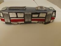 Tatra T6A5 самоделен модел от хартия-чертеж  и оцветяване; comments:1