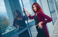 Red autumn leaf; Коментари:2