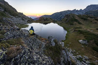 Изгрев над Урдини езера, Рила; comments:2