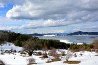 Замръзналият язовир Батак.; comments:1