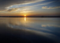 Залез над Поморийското езеро; comments:11