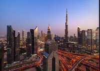 Dubai City Afterglow; Коментари:3