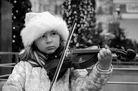 Christmas violin; comments:2