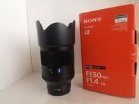 обектив Sony FE 50mm f/1.4 Planar T* ZA