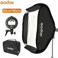 Софтбокс Godox 80х80см + aдаптер за ръчна светкавица Godox S2 - чисто нов