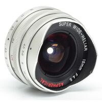 Sony E Voigtlander Super Wide-Heliar 15mm f/4.5 L39 Leica Sony E