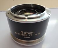 2 бр. TELE CONVERTER 2x, Canon FD - Canon FD, Canon EF - Canon FD