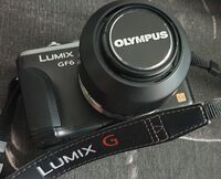 Panasonic Lumix GF6 16MP/FullHD/Wi-Fi + Обектив Olympus 45mm