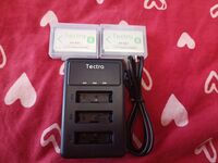 Зарядно с 2 батерии Sony rx 100