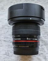 Samyang 8mm f/3.5 UMC Fisheye CS II за Nikon