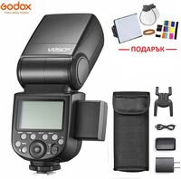 Светкавица Godox V850 III - чисто нова - 2.4G HSS, за Canon, Nikon, Sony, Panasonic, Pentax, Olympus