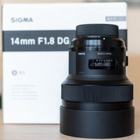 Sigma 14mm/1.8 DG HSM ART for Nikon