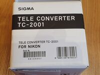SIGMA TC-2001 TELE CONVERTER