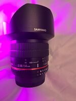 Samyang MF 14mm F2.8 Ultra Wide Angle Lens - Nikon F