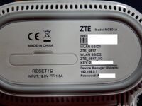 ZTE MC801A рутер, 5G, Бял 