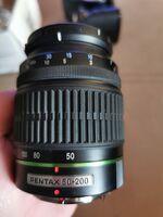 Pentax AF два обектива 18-55 mm и 50-200mm