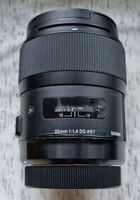 Sigma 35 f/1.4 DG HSM Art за Canon EF - покрива почти изцяло и средния формат на Fuji!