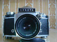    Exakta Varex IIb с обектив Carl Zeiss Tessar 2.8/50 мм