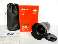 Sony FE 35mm F/1.4 Distagon T* ZA - неразличим от нов