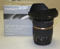 Обектив Tamron SP AF 10-24 Di II за Canon EF