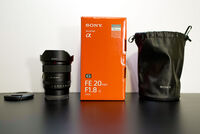 Sony FE 20mm f/1.8 G