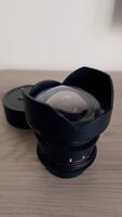 Samyang 14mm Cine T3.1, Canon EF, Подарък Nisi филтър система