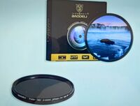 ND филтър BAODELI с регулируема плътност ND2 - ND400 - 77 mm