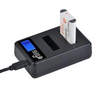 1 батерия NP-BX1 1800mAh с двойно зарядно устройство и LCD дисплей