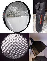 Бързосгъваем параболичен софтбокс Dynaphos 85см + грид