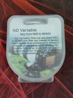 Variable ND филтър 43 мм - ND2 до ND400