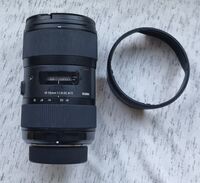 Sigma 18-35mm f/1.8 DC HSM Art за Nikon F (s/n %0802) - работи отлично на Z серията с FTZ адаптер