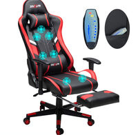 Нов офис/геймърски стол със 7 точков масаж