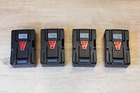 4 броя батерии V-lock 195Wh (13A) - Hedbox Nero