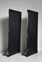 2 бр. рамки Fidelity 1x2м с черна и сребриста повърхност