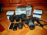 Фотоапарат Canon EOS M50 + обективи 