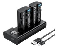 зарядно + 2 батерии за Sony NP-F550