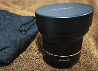 Samyang AF 14/2,8 за  Nikon F и Z (с адаптер)